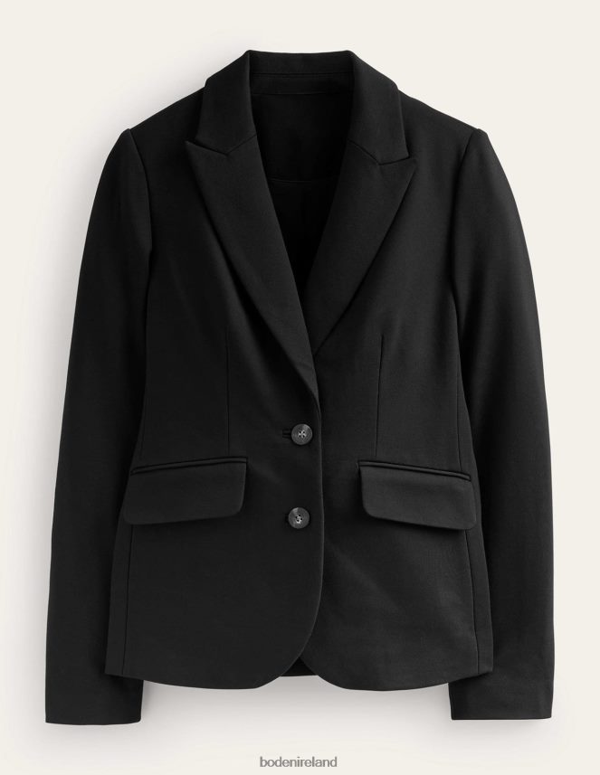 Black Clothing The Marylebone Jersey Blazer Boden Women L466L6670