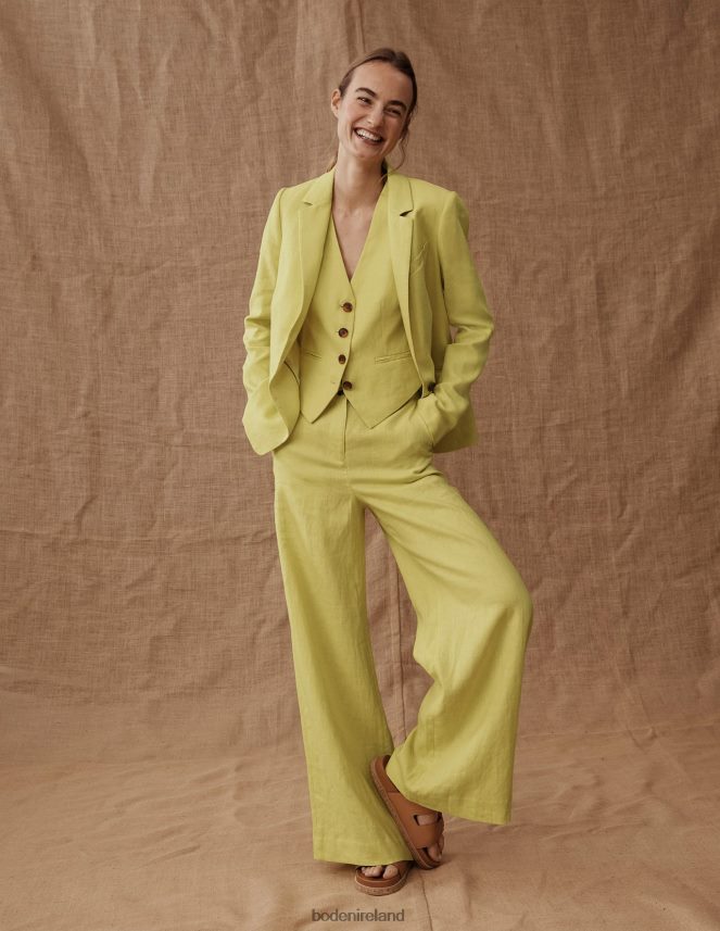 CITRUS Clothing The Cambridge Linen Blazer Boden Women L466L6678