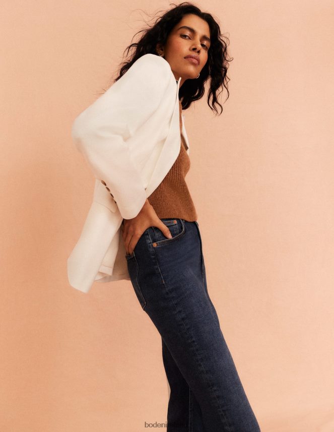 Ivory Clothing Double Breasted Twill Blazer Boden Women L466L61465