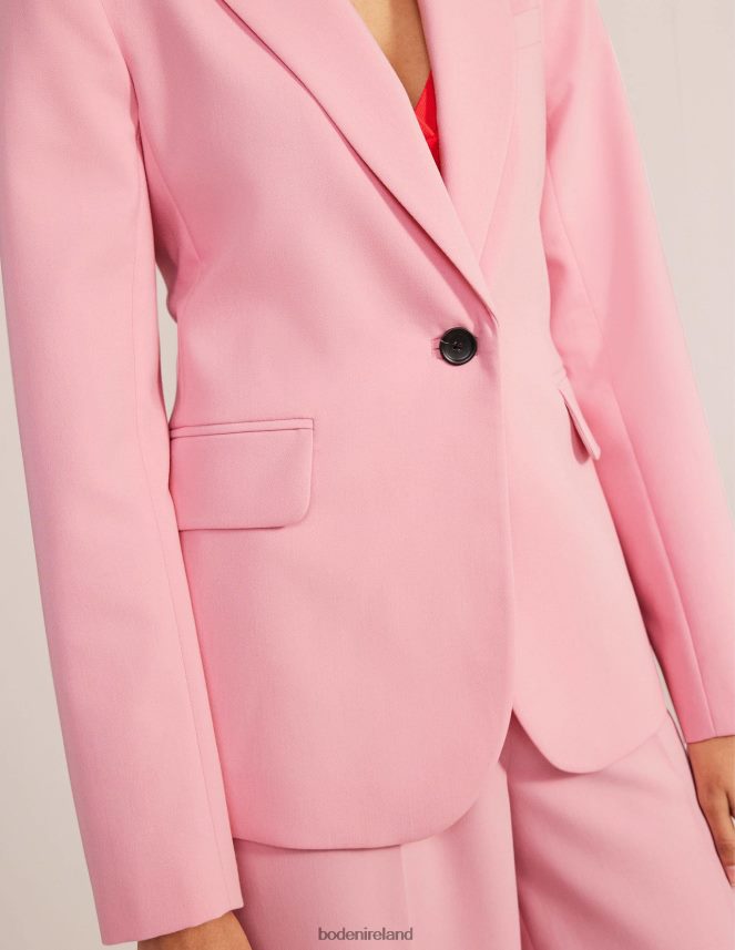 Pink Clothing Tailored Suit Blazer Boden Women L466L62496