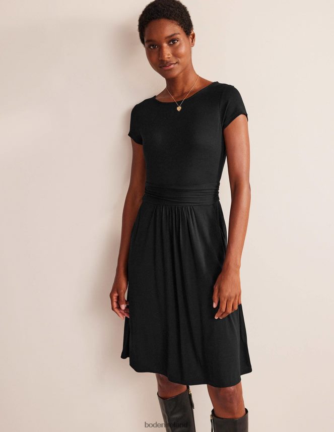 Black Clothing Amelie Jersey Dress Boden Women L466L636