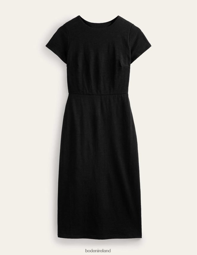 Black Clothing Jersey Column Midi Dress Boden Women L466L62247