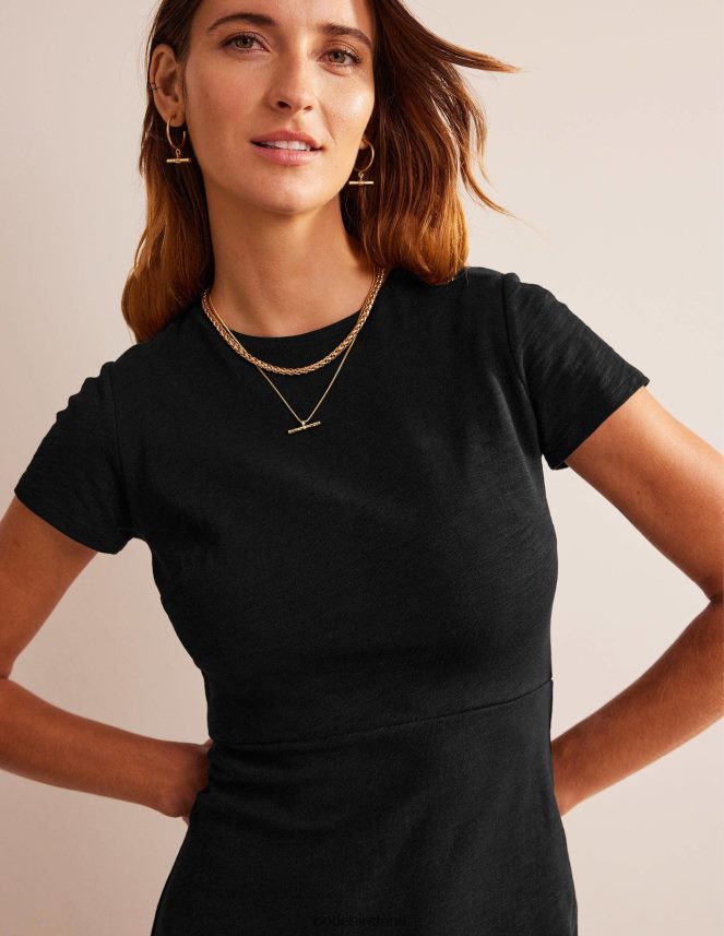 Black Clothing Jersey Column Midi Dress Boden Women L466L62247