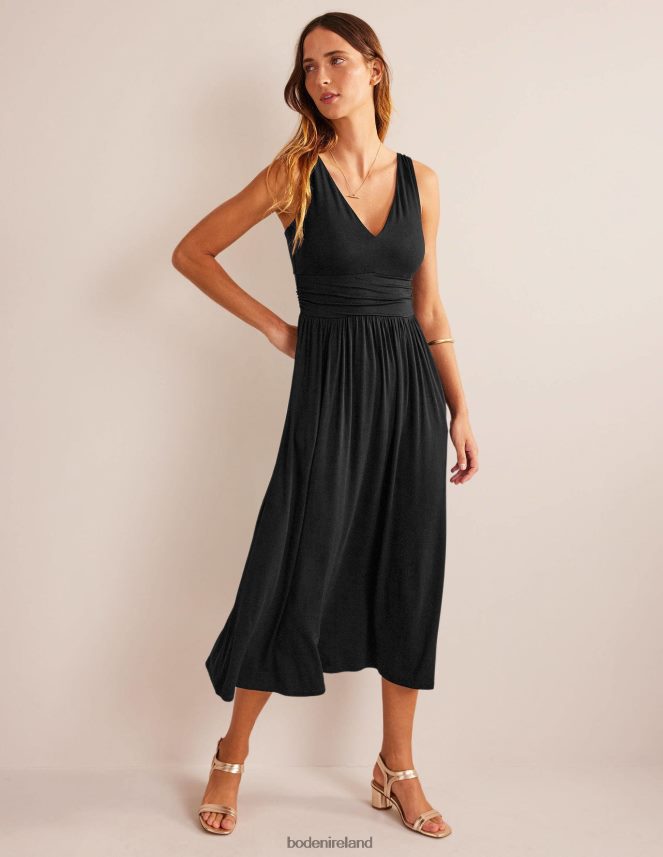 Black Clothing Sleeveless Jersey Maxi Dress Boden Women L466L61211