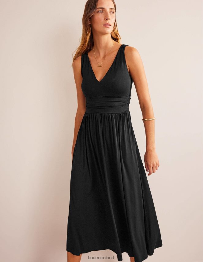 Black Clothing Sleeveless Jersey Maxi Dress Boden Women L466L61211