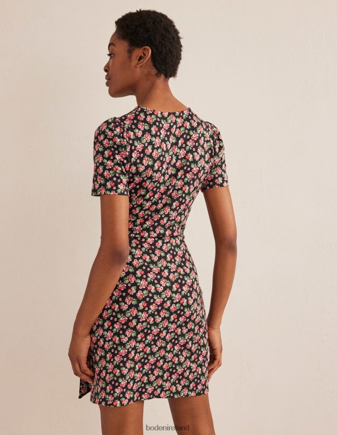 Black & Diamond Rose Clothing Knot Front Jersey Dress Boden Women L466L61145