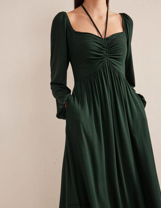 Cavolo Nero Clothing Tie Detail Jersey Maxi Dress Boden Women L466L61325