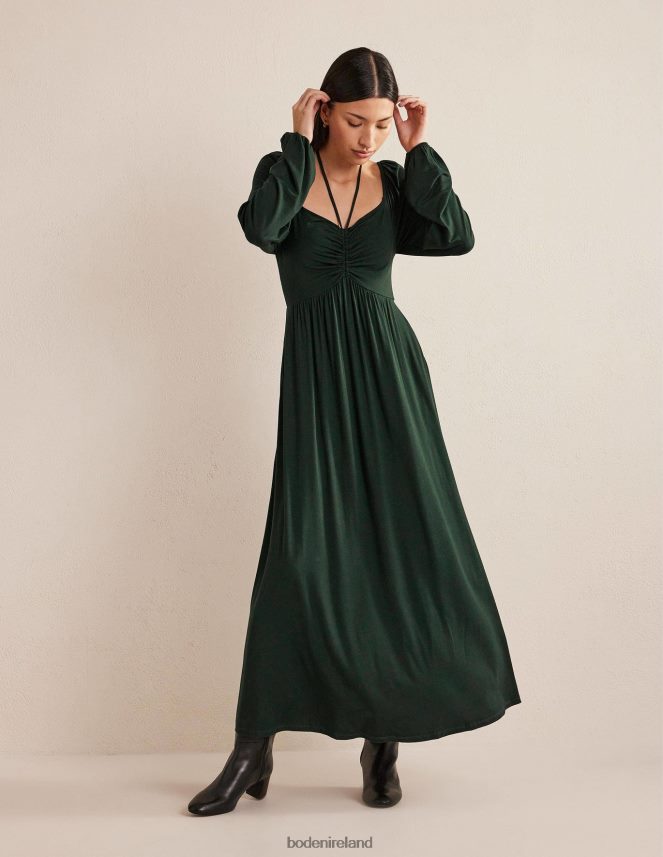 Cavolo Nero Clothing Tie Detail Jersey Maxi Dress Boden Women L466L61325