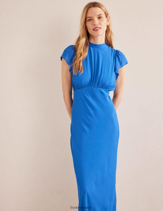 Cyan Clothing Tie Back Detail Maxi Dress Boden Women L466L61226