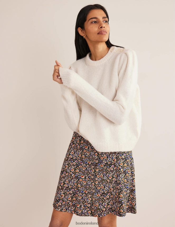 Multi & Eden Bloom Clothing Jersey Mini Tea Dress Boden Women L466L61501