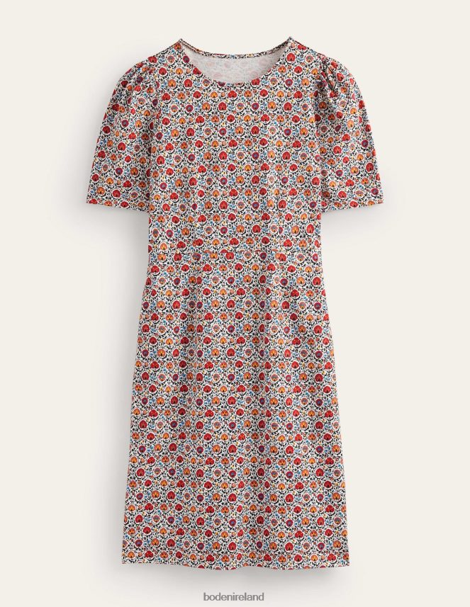 Multi & Enchanting Bloom Clothing Zoe Jersey Dress Boden Women L466L6956