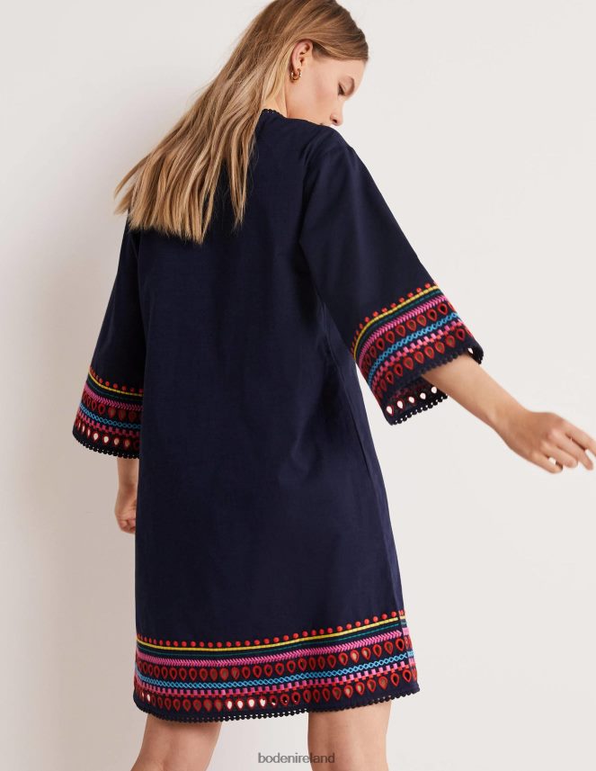 Navy Clothing Embroidered Kaftan Dress Boden Women L466L61890