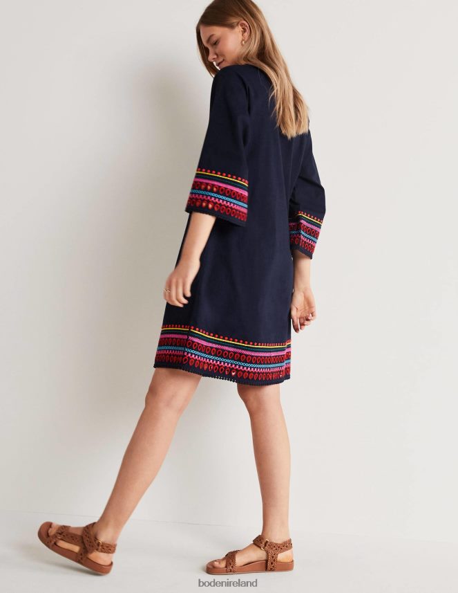 Navy Clothing Embroidered Kaftan Dress Boden Women L466L61890