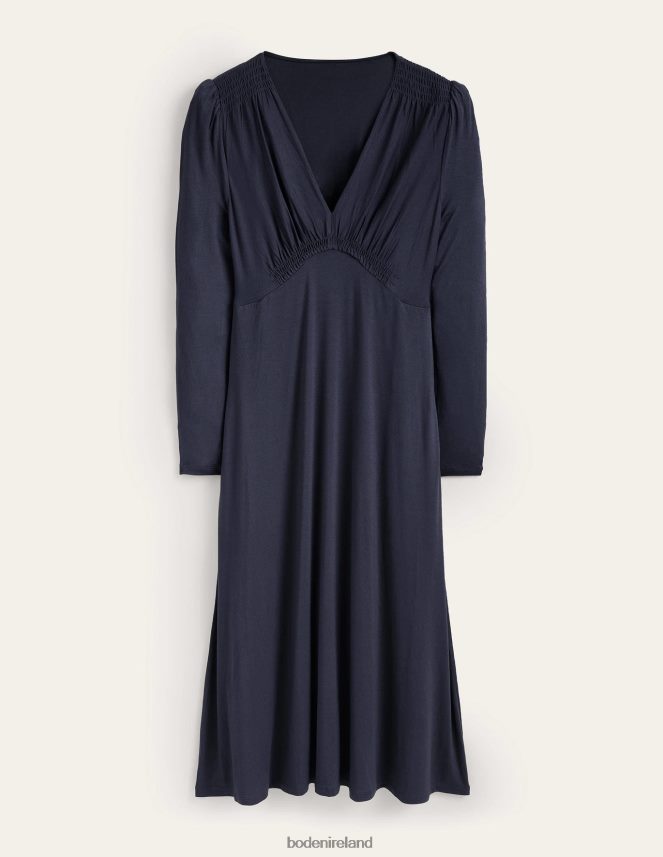 Navy Clothing Jersey Midi Tea Dress Boden Women L466L61378