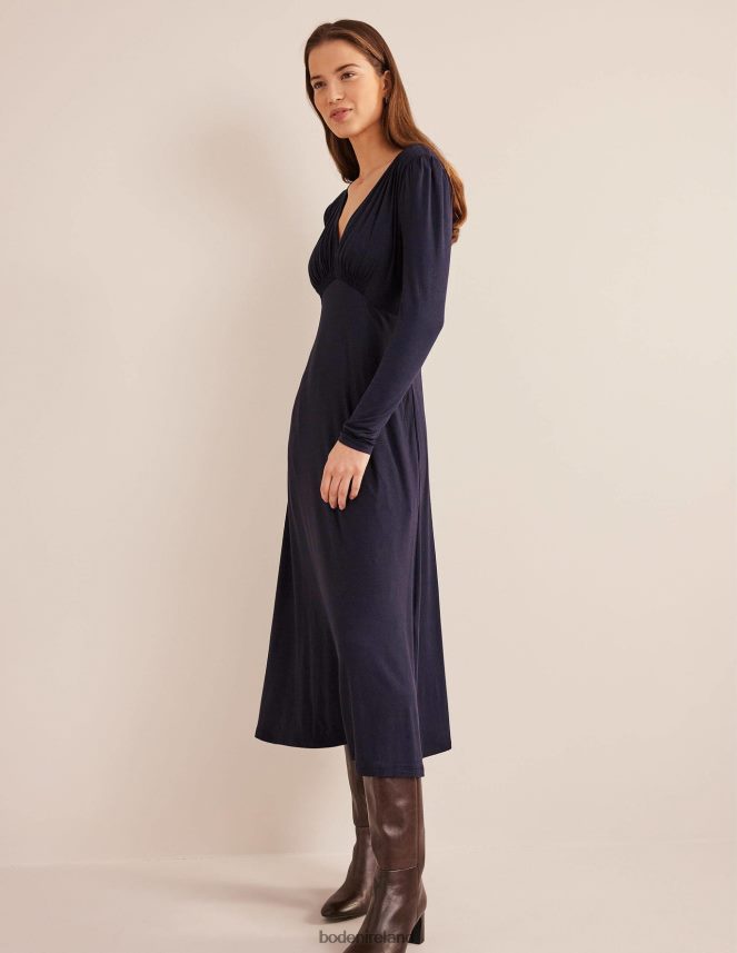 Navy Clothing Jersey Midi Tea Dress Boden Women L466L61378