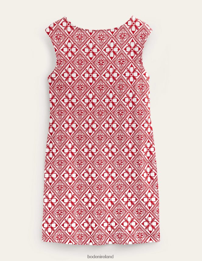 Poinsettia & Block Pome Clothing Sleeveless Jersey Shift Dress Boden Women L466L6999