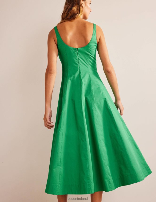 Rich Emerald Clothing Sleeveless Panelled Midi Dress Boden Women L466L6952