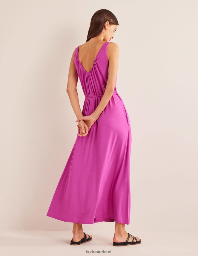 Rose Violet Clothing V-Neck Jersey Maxi Dress Boden Women L466L61489