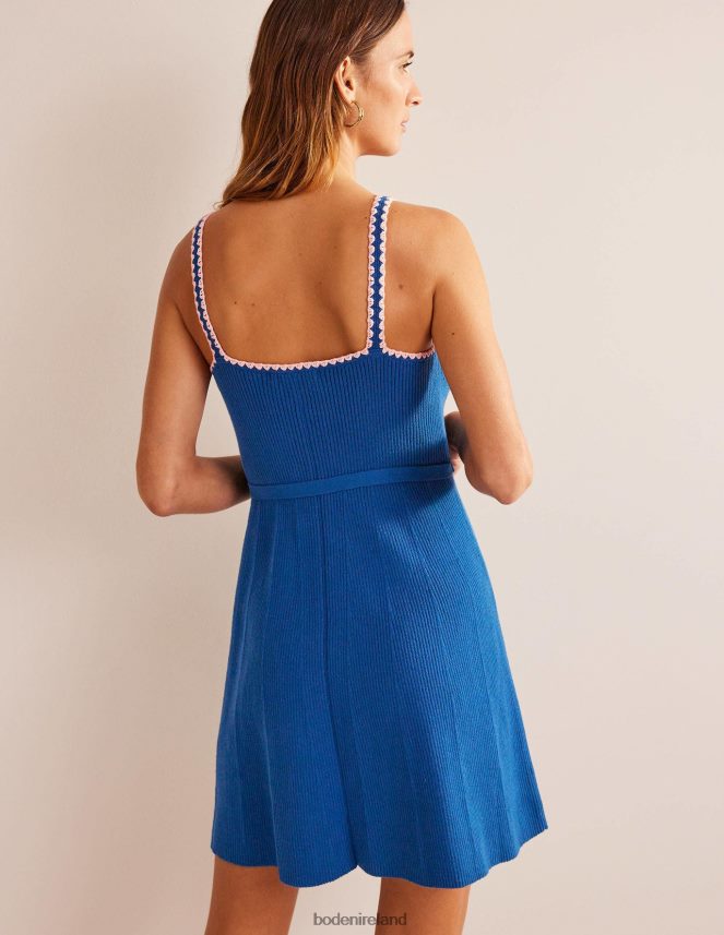 Sapphire Clothing Crochet-Trim Knitted Dress Boden Women L466L616