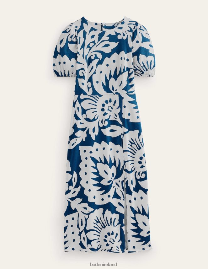 Sapphire & Oak Terrace Clothing Back Detail Jersey Midi Dress Boden Women L466L6968