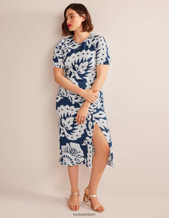 Sapphire & Oak Terrace Clothing Back Detail Jersey Midi Dress Boden Women L466L6968