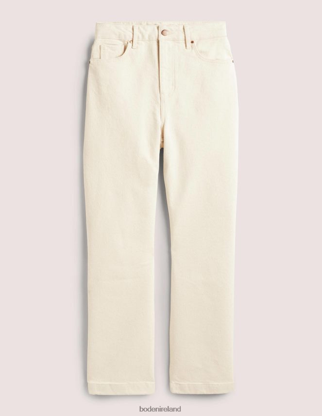 Ecru Clothing Rigid Cropped Flare Jeans Boden Women L466L61948