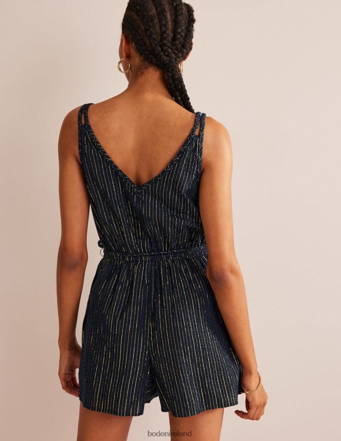 Navy Clothing Grecian Playsuit Boden Women L466L61386