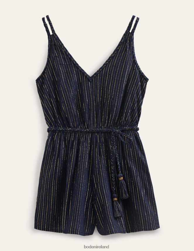 Navy Clothing Grecian Playsuit Boden Women L466L61386