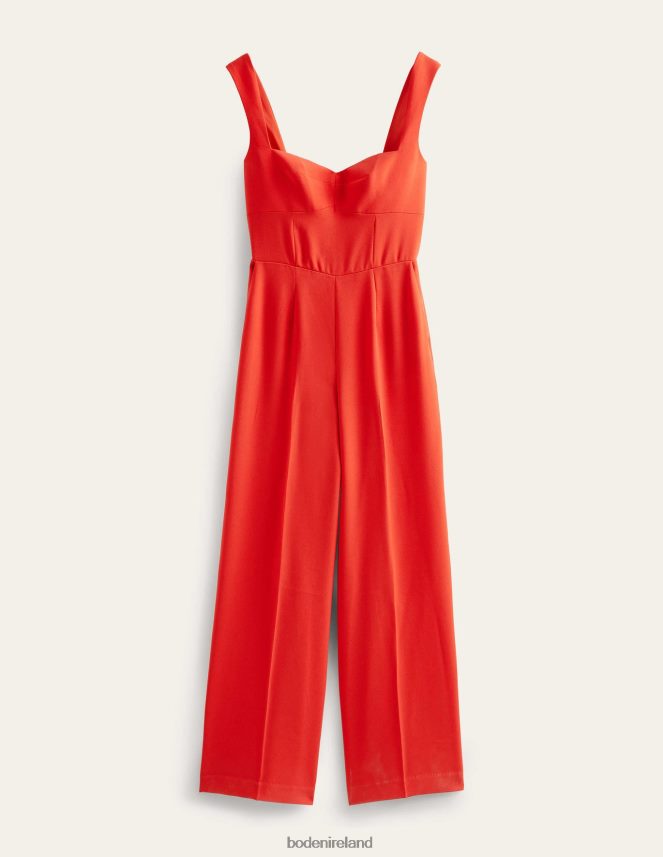 Vermillion Clothing Sweetheart Wideleg Jumpsuit Boden Women L466L61292