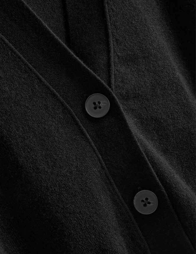 Black Clothing Cropped Cashmere V Cardigan Boden Women L466L62466