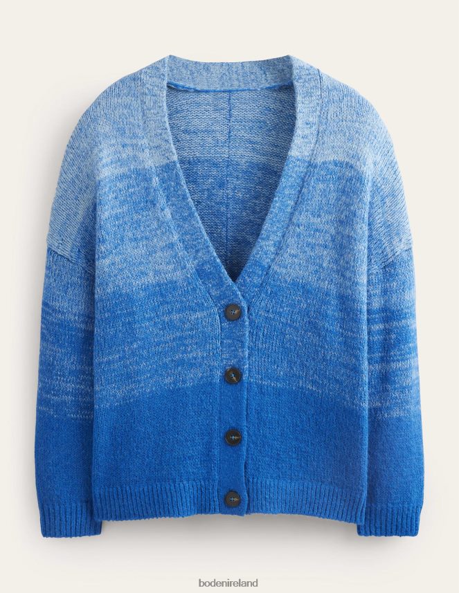 Blue Ombre Clothing Fluffy Cardigan Boden Women L466L62141