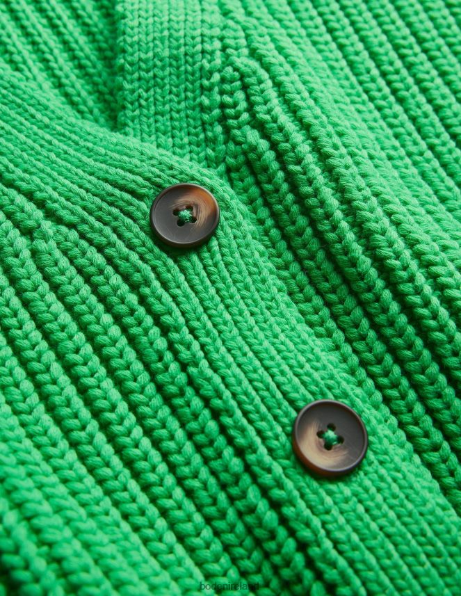Bright Green Clothing Oversized Ribbed Cardigan Boden Women L466L62086