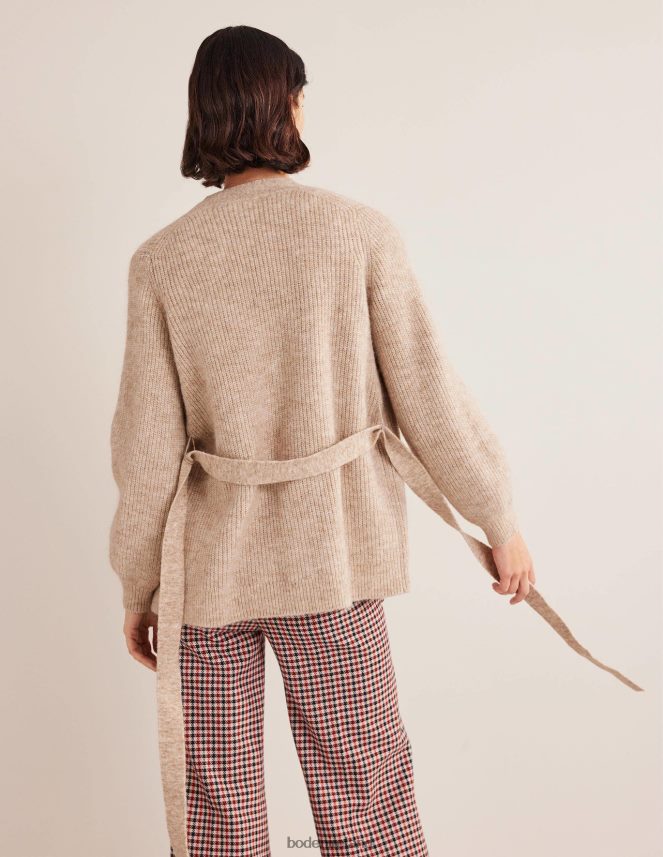 Chinchilla Melange Clothing Fluffy Belted Cardigan Boden Women L466L61906