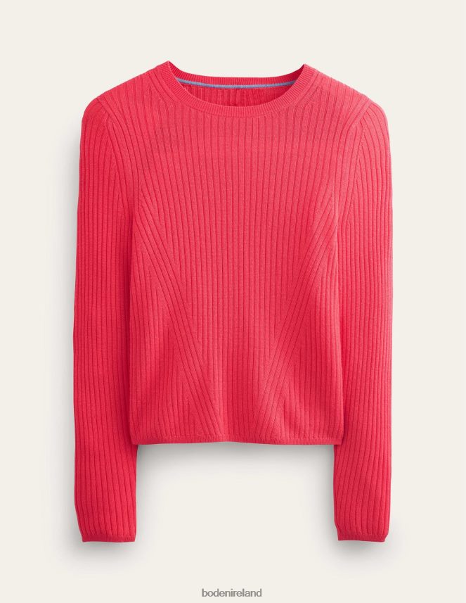 Coral Clothing Ribbed Merino Jumper Boden Women L466L62088
