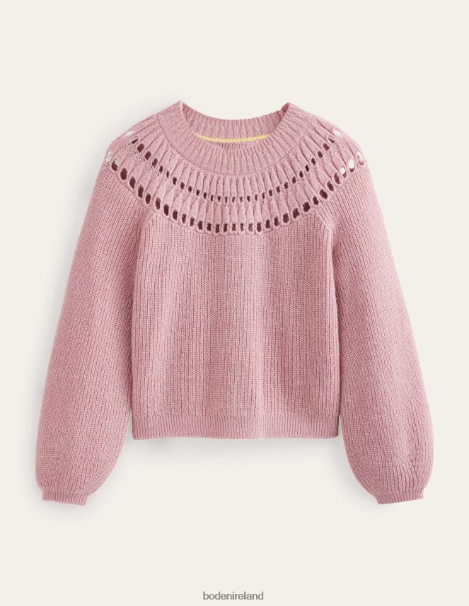 Dahlia Pink Clothing Fluffy Ruffle Jumper Boden Women L466L61576
