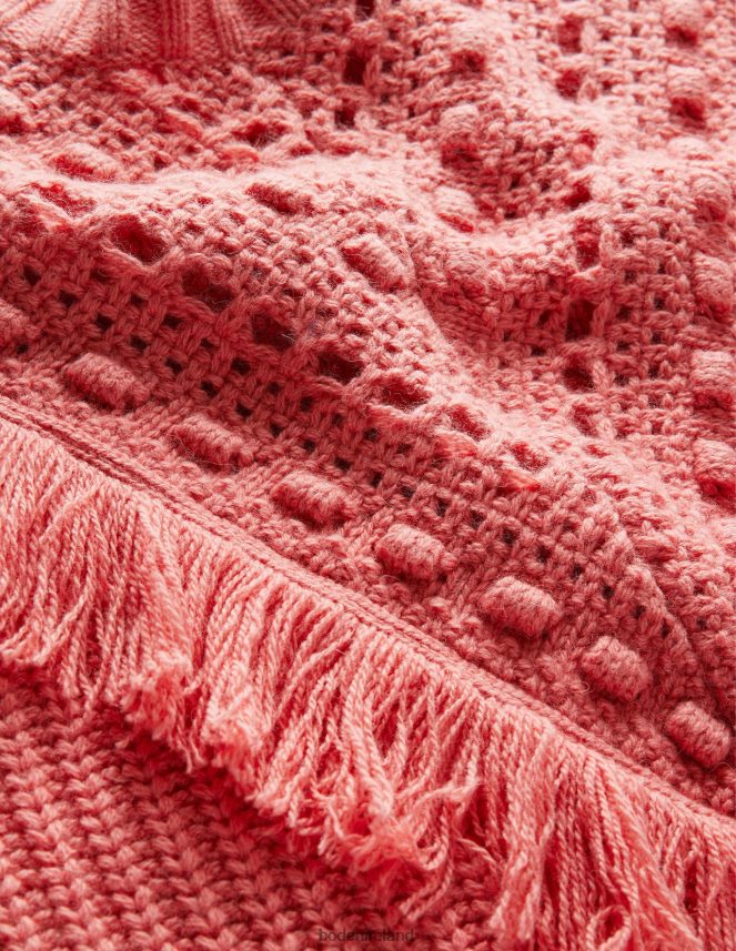 Faded Rose Clothing Fringe Detail Ribbed Jumper Boden Women L466L62028