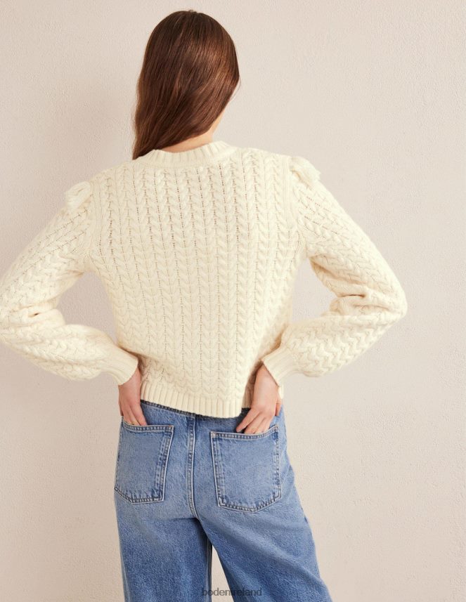 Ivory Clothing Fringe Detail Cardigan Boden Women L466L61781