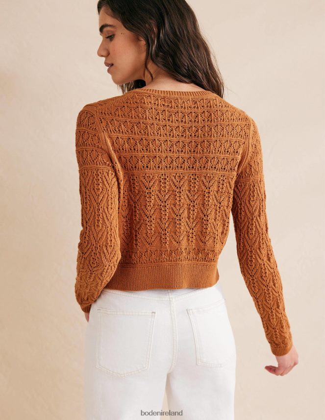 Maple Clothing Pointelle Cotton Cardigan Boden Women L466L62220