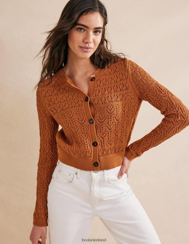 Maple Clothing Pointelle Cotton Cardigan Boden Women L466L62220