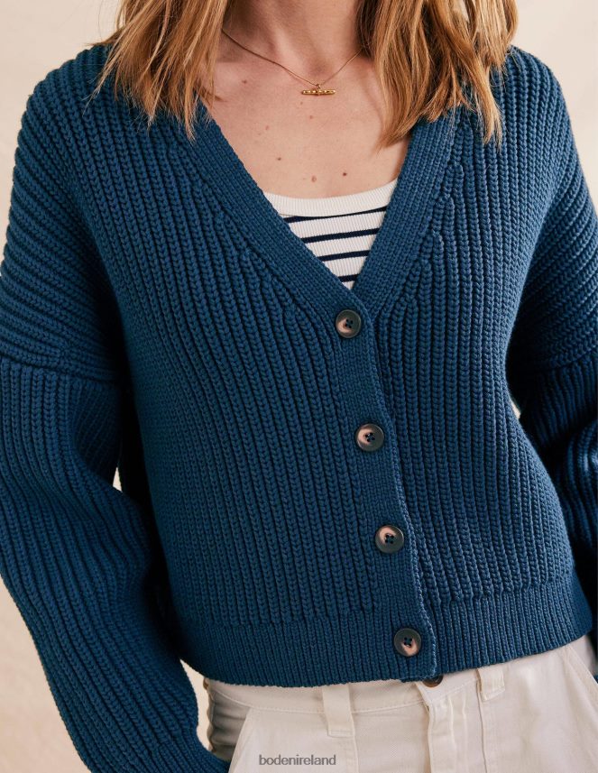 Navy Clothing Oversized Ribbed Cardigan Boden Women L466L61141