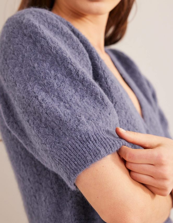 Nightshadow Blue Clothing Pointelle Cardigan Boden Women L466L61566