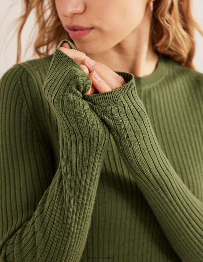 Park Ranger Clothing Ribbed Merino Jumper Boden Women L466L62213