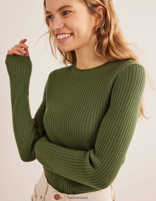 Park Ranger Clothing Ribbed Merino Jumper Boden Women L466L62213