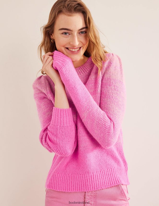 Pink Ombre Clothing Fluffy Jumper Boden Women L466L61428