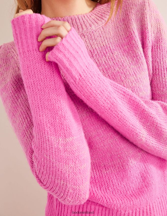 Pink Ombre Clothing Fluffy Jumper Boden Women L466L61428