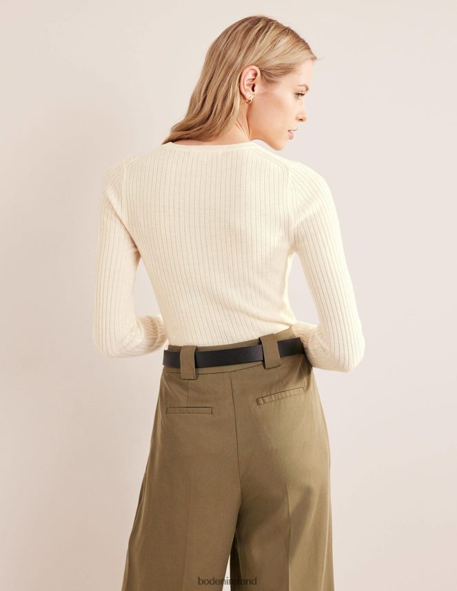 Pisatchio Shell Clothing Ribbed Merino Jumper Boden Women L466L61153