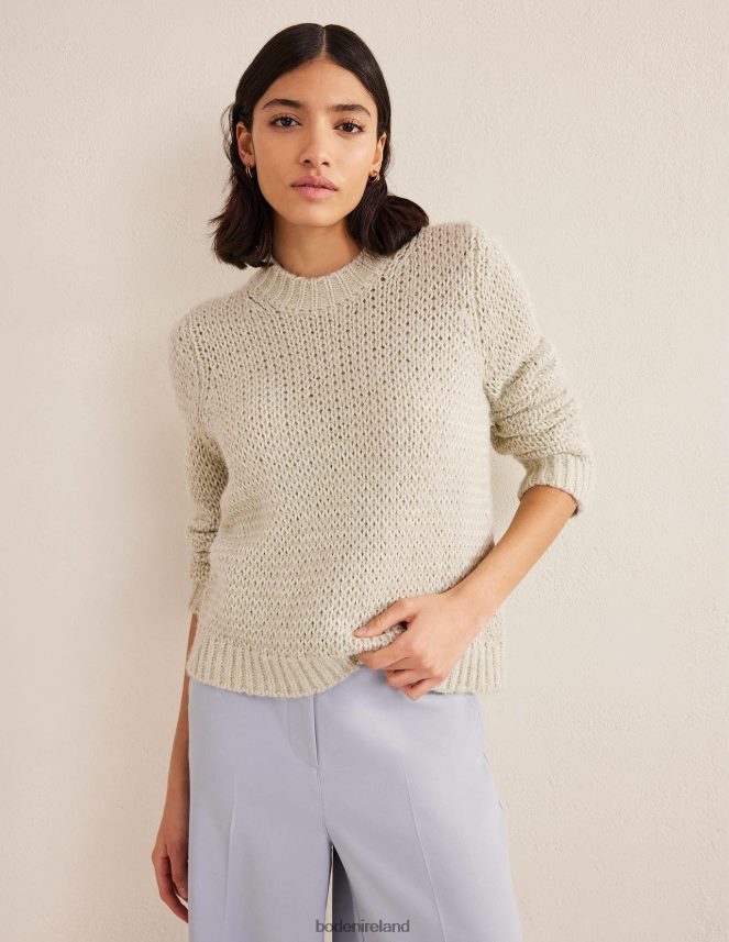 Sap Clothing Fluffy Open Stitch Jumper Boden Women L466L61473