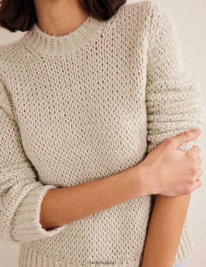 Sap Clothing Fluffy Open Stitch Jumper Boden Women L466L61473