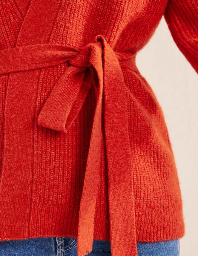 Tomato Clothing Fluffy Belted Cardigan Boden Women L466L62103