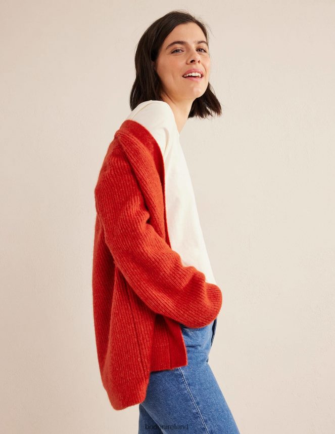 Tomato Clothing Fluffy Belted Cardigan Boden Women L466L62103